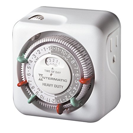 Intermatic TN311C 120 Volt Heavy Duty Grounded Timer (Set Of 2)