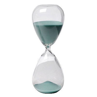 1 Hr. Hourglass Sand Timer Jade 10