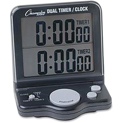 CSIDC100 - Champion Sport Dual Timer/Clock w/Jumbo Display