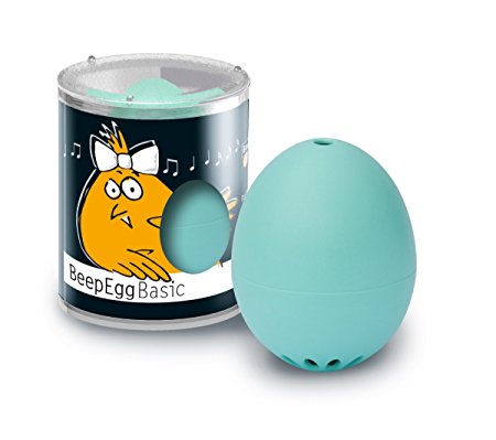 Brainstream Beep Egg Basic Singing and Floating Egg Timer, Turquoise