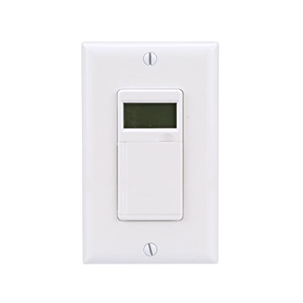 Woods 59020WD In-Wall 7-Day Digital Timer (No Neutral)