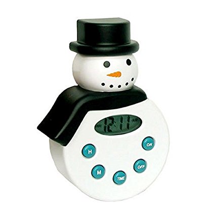 Ingraham Snowman Novelty Timer