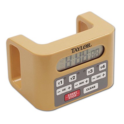 Taylor Precision 5839 4-Event Commercial Digital Timer (Water Resistant)