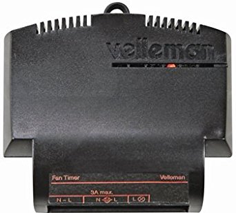 Velleman VM154 Fan Timer, 1 Grade to 12 Grade, 0.9