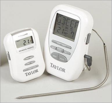 Taylor #1474 Wireless Oven Thermometer with Remote Pager