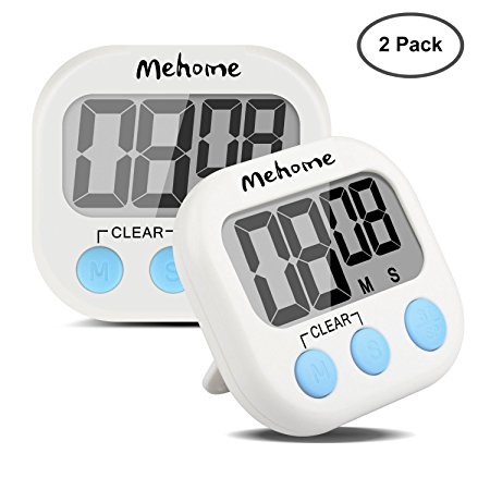 Mehome digital timer Kitchen Timer magnetic kitchen cooking timer for kitchen Cooking Baking (2)